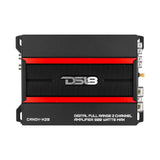 DS18 Golf Cart Package - 2 x 4” Marine Speakers + 1x 2 CH Amplifier + 1 x AMPKIT8 + 1 x ENSBTRC-SQ, BLACK or WHITE.