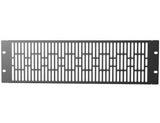 Sanus CAVBP3-B1 Component Series 3U Vented Rack Blanking Panel