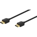 KanexPro CBL-HDMICERTSS3FT SuperSlim 3' Premium High Speed Certified HDMI Cable, A/V Cable, Black