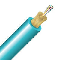 Cleerline 12D50125MOM3R SSF Micro-Distribution Cable LT, 12 Strand, Riser, 50/125, OM3, Aqua, Spool, 1000'
