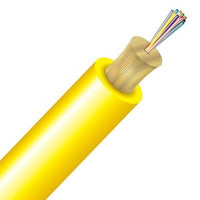 Cleerline TN012S2D9YR-B BendSafe Distribution Cable, Singlemode, OS2, 12 Strand, Riser, Yellow, Cut to Order