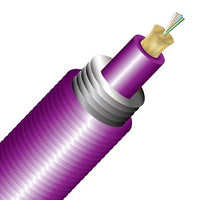 Cleerline TA006M4D9MP-B BendSafe Interlocking Armored Cable, Multimode, OM4, 6 Strand, Distribution, Cut to Order