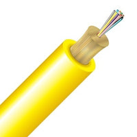 Cleerline 12D9125SMOS2L-B SSF Micro-Distribution Cable LT, 12 Strand, LSZH-CPR I/O, 9/125, G657 A2/B2 OS2, Yellow, Cut to Order