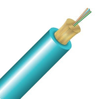 Cleerline 4D50125MOM3R-B SFF Micro-Distribution Cable LT, 4 Strand, Riser, 50/125, OM3, Aqua, Cut to Order