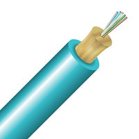 Cleerline 6D50125MOM3R SFF Micro-Distribution Cable LT, 6 Strand, Riser, 50/125, OM3, Aqua, Spool, 1000'