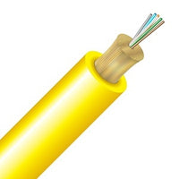 Cleerline 6D9125SMOS2P SFF Micro-Distribution Cable LT, 6 Strand, Plenum I/O, 9/125, G657 A2/B2 OS2, Yellow, Spool, 1000'