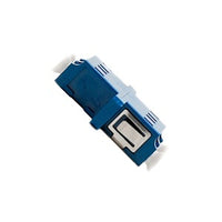 Cleerline SSF-DLCLC-SMADP LC/UPC Single-mode Duplex Standard Feed-Thru Adapter, Blue