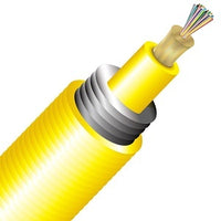 Cleerline TA024S2D9YP BendSafe Interlocking Armored Cable, Singlemode, OS2, 24 Strand, Distribution, 1000'
