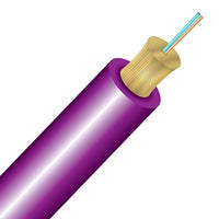 Cleerline TN002M4D9MP BendSafe Distribution Cable, Multimode, OM4, 2 Strand, Plenum, Magenta, 1000'