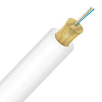 Cleerline TN002S2D9WR BendSafe Distribution Cable, Singlemode, OS2 Strand, 2 Strand, Riser, White, 1000'