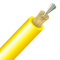 Cleerline TN006S2D9YP BendSafe Distribution Cable, Singlemode, OS2 Strand, 6 Strand, Plenum, Yellow, 1000'