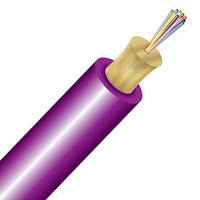Cleerline TN012M4D9MP BendSafe Distribution Cable, Multimode, OM4, 12 Strand, Plenum, Magenta, 1000'