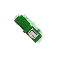 Cleerline SSF-DLCLC-SMAPCADP LC/APC Single-mode Duplex Adapter (Green)