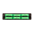 Cleerline SSF-SC12-SM-OS2-APC Adapter Plate, 12 Fiber, Duplex, SC/APC, 9 µm OS2, Green