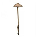 CAST CCPLBOBL Craftsman Series Borneo Drop-in LED Path Light, 2-Pack, Solid Bronze