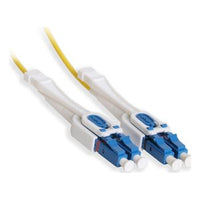 Cleerline UOS2LCLC0.5M-UPC SSF Uniboot Patch Cable, LC/UPC-LC/UPC, OS2, 2.0 mm Riser, Yellow, (0.5M) 1.6'
