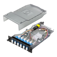 Cleerline CTG-MTLC12-MM-AF HD MTP Elite 12-Fiber Cassette, MM(OM4), 1x12F MTP Male to 12 Duplex LC/UPC, Type AF