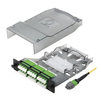 Cleerline CTG-MTLC24-SMA-B2 HD MTP Elite 24-Fiber Cassette, SM(OS2), 1x24F MTP Male to 24 Quad LC/APC, Type B2