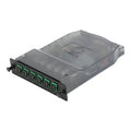Cleerline CTG-SHDSC06-SMA HD Splice Cassette, 6-Fiber, Simplex, SC/APC, 9 µm OS2, 1 m Pigtails (Replaces SHDSC06-SM-APC)