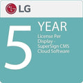 LG Pro SSC-Y5SLB.AUS Supersign Cloud CMS Software License, 5-Year