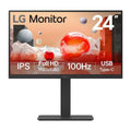 LG Pro 24BA650-B 24' IPS FHD Monitor with Built-in Speakers, Built-in KVM Switch, and UBC Type-C