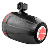 NXL 10" Neodymium Marine and Powersports Towers with Built-in Passive Radiator, 1" Driver and LED RGB Lights 300 Watts Rms