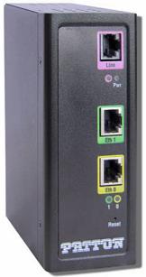 Patton CL1311R/L/EUI CopperLink Industrial 5.7 Mbps Long-Range Ethernet Extender, Local Unit