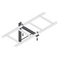 Middle Atlantic CLB-TSB-6 Cable Ladder Triangle Support Bracket, 12" Width, 6-Piece