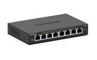 Netgear GS308E-400NAS 8-Port Gigabit Ethernet Easy Smart Managed Essentials Switch