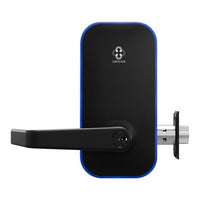 Centrios CEB100-AU-BSP-GA-CE234S-497-KR Cylindrical Lock, GA Keyway, Augusta Lever,  2 3/4" Backset, Black Suede