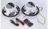 JVC CS-DR6201MW drvn 6.5" 2-Way Marine/Motorsport Speakers with RGB LED, White (Pair)