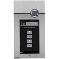Comelit 3453S/A Stainless-Steel 316 Touch A/V Entrance Panel, SB2
