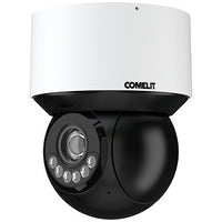 Comelit ipptza04z04a Advance Series 4MP Mini PTZ IP Camera with Built-in Speaker and Microphone, 4x Optical Zoom, White