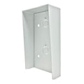 Comelit UT9194 Surface-Mount Rain Shield for 4 Ultra Modules, Anodised Aluminium, Grey