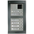 Comelit VV6S Vandalcom Push Button Audio / Video Entry Panel, 6-Button, Surface Mount