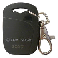 CDVI KTAGM25 Mifare Classic Proximity Key Ring Badge, 125 kHz, 25-Pack, Black