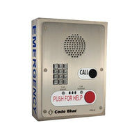Code Blue Z12715-03 CB 6-s Wall Interactive Voice Communication Unit, Mount Royal, Safety Blue