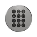 danalock D0BP0SI Danapad V3 Bluetooth Keypad, Silver