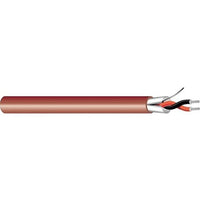 West Penn D25454BK1000 22/2 Stranded Bonded Shielded Audio Cable, CMP, 1000' (304.8m) Reel, Black