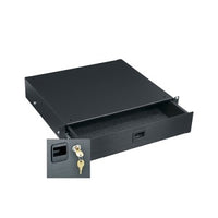 Middle Atlantic D2LK Heavy-Duty Rack Mounted Drawer with Keylock, 2U RMS