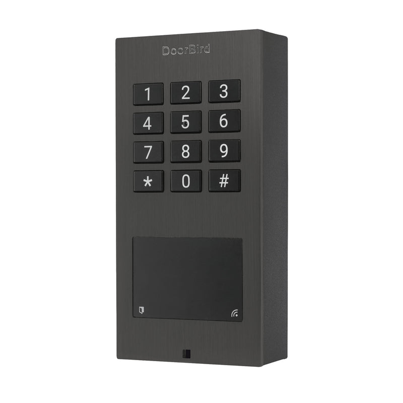 DoorBird DB-A1121-SM-V2A-TI A1121 Surface-Mount IP Access Control Device | Titanium