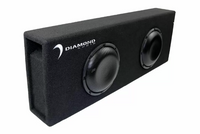 Diamond Audio DESMB10D Diamond Elite DES Dual 10" Slot-Vented Passive Subwoofer Enclosure