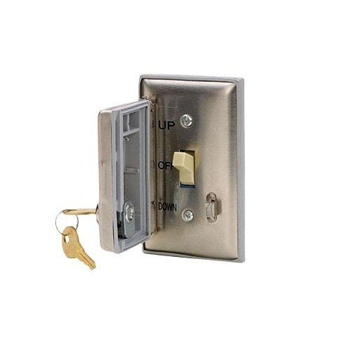 Draper 121019 SP-KPS-I Switch with Locking Coverplate, SPDT, UL Listed