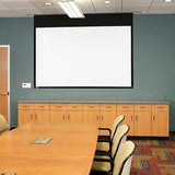 Draper 139032 133" Access FIT Electric Projection Screen, HDTV, Matte White