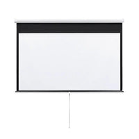 Draper 207008 7' Luma Manual Projection Screen, NTSC, Matt White XT1000E