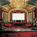 Draper 251115 220" Cineperm Fixed Frame Projection Screen, HDTV, Matte White