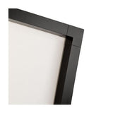 Draper 253103CD 193" Fixed Projection Screen for Cinematic Effect, HDTV 16:9, Black Framed, CineFlex White XT700V
