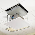 Draper 300198 Micro Projector Lift, 3-Scissor Design, Extends up to 48"(122cm), 35 lb Max, Gray