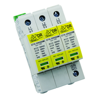DITEK DTK-DR480P4 Series DIN Rail Surge Protector Device, 277/480V Wye