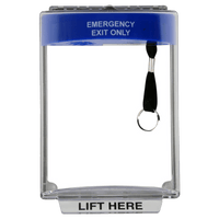 Dortronics 6510/COV/SR 6500 Series Emergency Pull Station Accessory, Anti-Tamper Cover, Lift to Access Pull, with Piezo Alarm Sounder and SPDT Relay, 4-7/8"x5-1/2"x2-1/2"